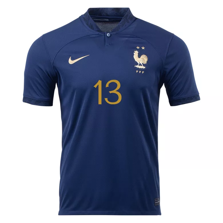 France Jersey Custom KANTE #13 Soccer Jersey Home 2022 - bestsoccerstore