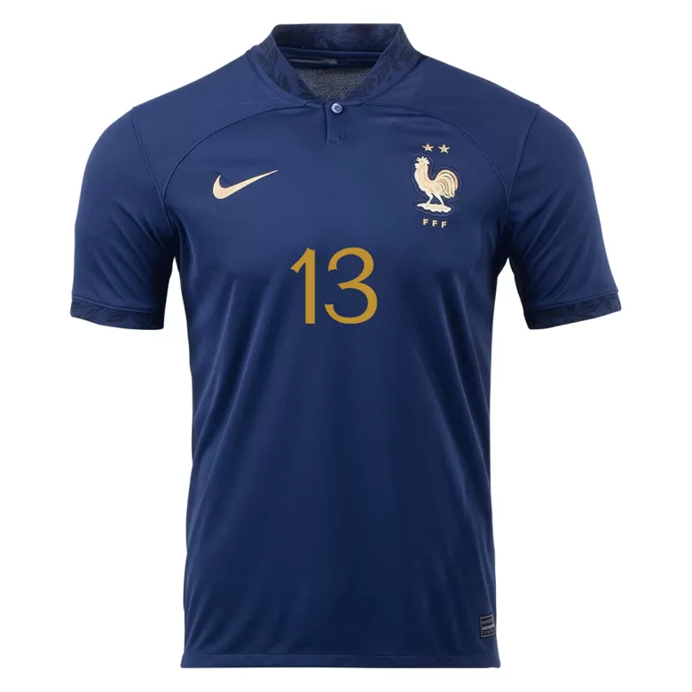 France Jersey Custom KANTE #13 Soccer Jersey Home 2022 - bestsoccerstore