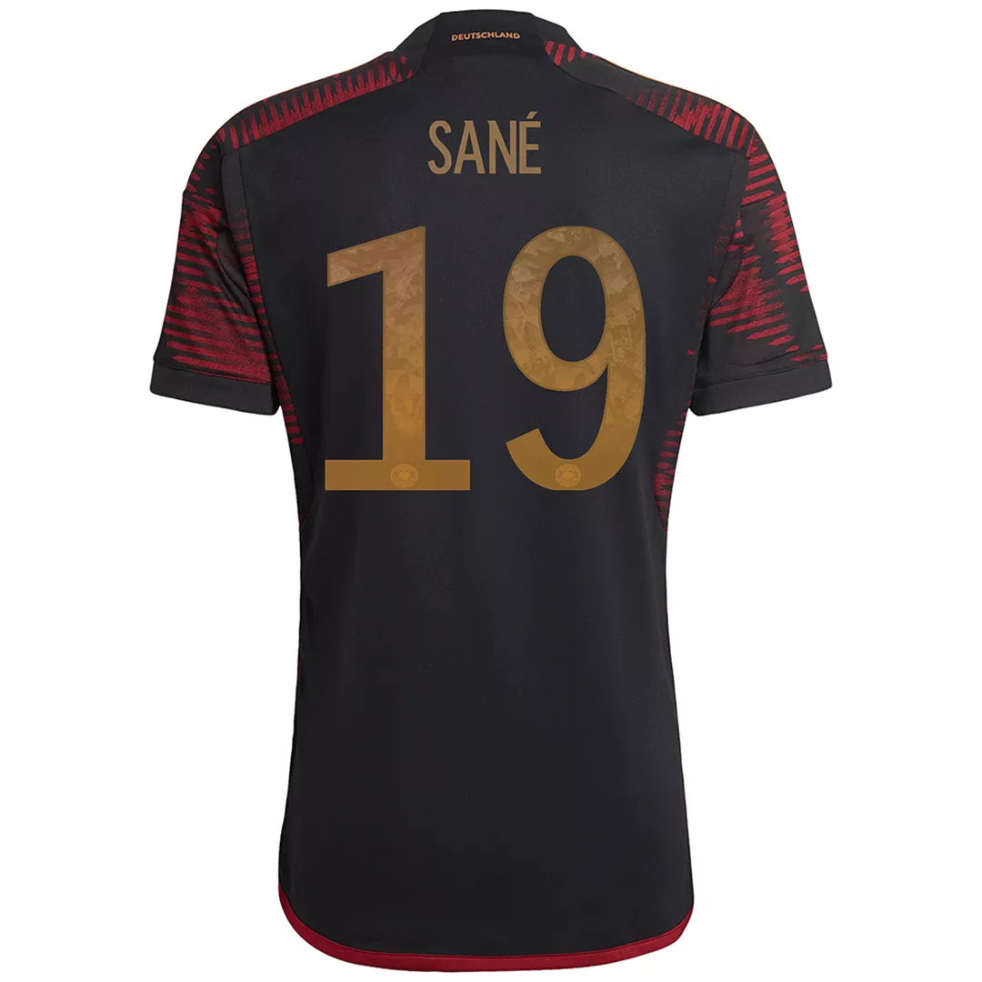 Germany Away Soccer Jersey Custom SANÉ #19 World Cup Jersey 2022 - bestsoccerstore