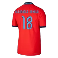 England Away Soccer Jersey ALEXANDER-ARNOLD #18 Custom World Cup Jersey 2022 - bestsoccerstore