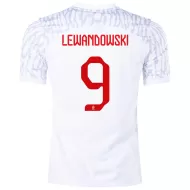 Poland Home Soccer Jersey Custom LEWANDOWSKI #9 World Cup Jersey 2022 - bestsoccerstore