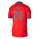 England Jersey FODEN #20 Custom Away Soccer Jersey 2022 - bestsoccerstore