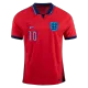 England Away Soccer Jersey Custom STERLING #10 World Cup Jersey 2022 - bestsoccerstore