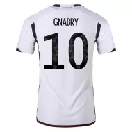 Germany Home Soccer Jersey Custom GNABRY #10 World Cup Jersey 2022 - bestsoccerstore