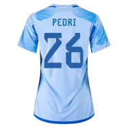 Spain Away Soccer Jersey Custom PEDRI #26 World Cup Jersey 2022 - bestsoccerstore