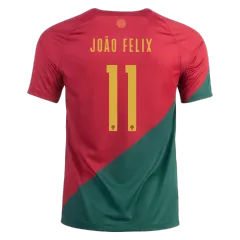 Portugal Home Soccer Jersey Custom JOÃO FÉLIX #11 World Cup Jersey 2022 - bestsoccerstore