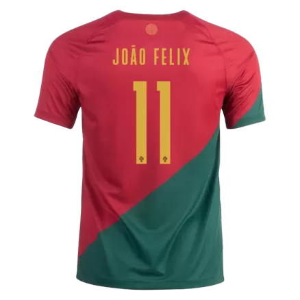 Portugal Jersey Custom JOÃO FÉLIX #11 Soccer Jersey Home 2022 - bestsoccerstore