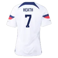 USA Home Soccer Jersey Custom HEATH #7 World Cup Jersey 2022 - bestsoccerstore