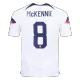USA Jersey McKENNIE #8 Custom Home Soccer Jersey 2022 - bestsoccerstore