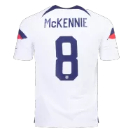 USA Home Soccer Jersey McKENNIE #8 Custom World Cup Jersey 2022 - bestsoccerstore