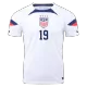 USA Jersey Custom DUNN #19 Soccer Jersey Home 2022 - bestsoccerstore