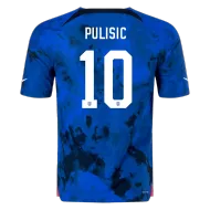 USA Away Soccer Jersey PULISIC #10 Custom World Cup Jersey 2022 - bestsoccerstore