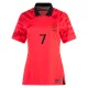 South Korea Home Soccer Jersey Custom H M SON #7 World Cup Jersey 2022 - bestsoccerstore