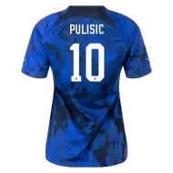 USA Away Soccer Jersey Custom PULISIC #10 World Cup Jersey 2022 - bestsoccerstore