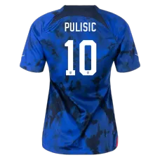 USA Away Soccer Jersey Custom PULISIC #10 World Cup Jersey 2022 - bestsoccerstore
