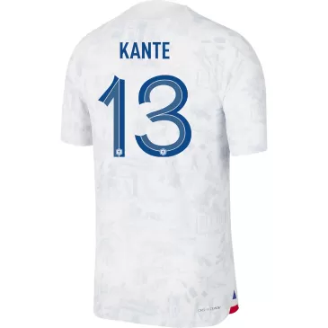 KANTE #13 France Away Soccer Jersey Custom World Cup Jersey 2022 - bestsoccerstore
