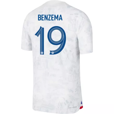 France Jersey BENZEMA #19 Custom Away Soccer Jersey 2022 - bestsoccerstore