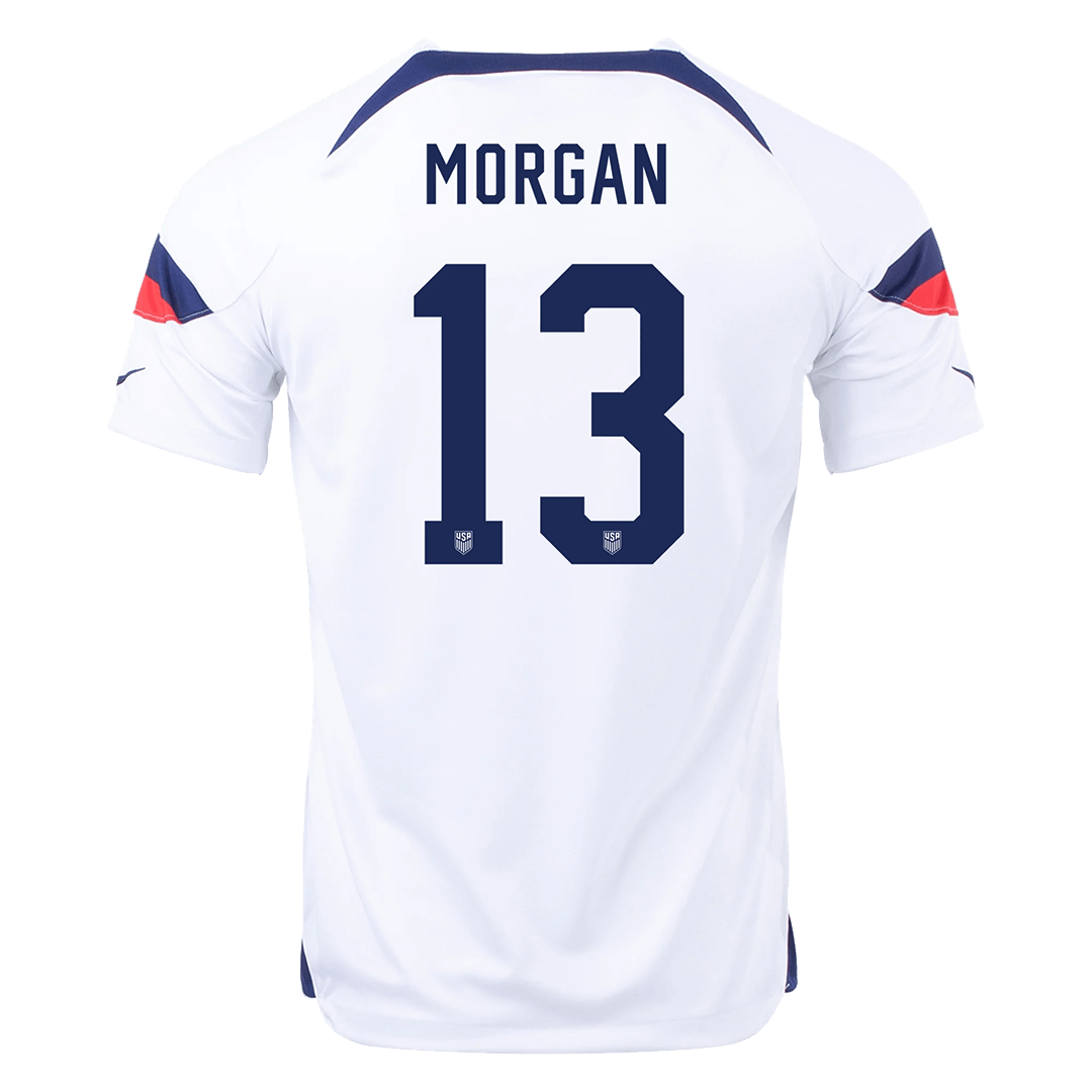 USA Jersey Custom 13 Soccer Jersey Home 2022