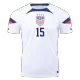 USA Jersey Custom RAPINOE #15 Soccer Jersey Home 2022 - bestsoccerstore