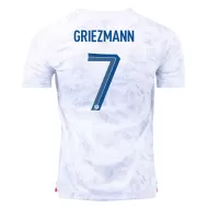 GRIEZMANN #7 France Away Soccer Jersey Custom World Cup Jersey 2022 - bestsoccerstore