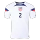 USA Jersey DEST #2 Custom Home Soccer Jersey 2022 - bestsoccerstore