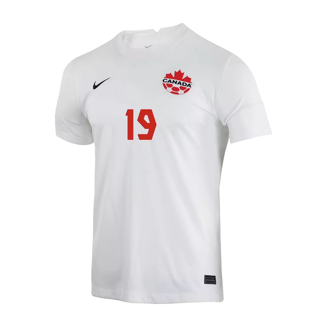 Canada Jersey Custom DAVIES #19 Soccer Jersey Away 2021/22 - bestsoccerstore