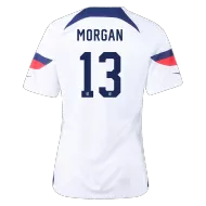 USA Home Soccer Jersey Custom MORGAN #13 World Cup Jersey 2022 - bestsoccerstore