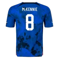 USA Away Soccer Jersey McKENNIE #8 Custom World Cup Jersey 2022 - bestsoccerstore