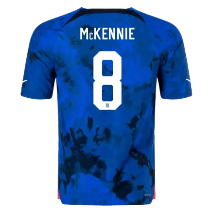 USA Jersey McKENNIE #8 Custom Away Soccer Jersey 2022 - bestsoccerstore