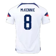 USA Home Soccer Jersey Custom McKENNIE #8 World Cup Jersey 2022 - bestsoccerstore