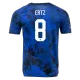 USA Away Soccer Jersey Custom ERTZ #8 World Cup Jersey 2022 - bestsoccerstore