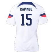 USA Home Soccer Jersey Custom RAPINOE #15 World Cup Jersey 2022 - bestsoccerstore