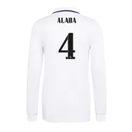 Real Madrid Jersey ALABA #4 Custom Home Soccer Jersey 2022/23 - bestsoccerstore