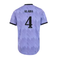 Real Madrid Jersey ALABA #4 Custom Away Soccer Jersey 2022/23 - bestsoccerstore