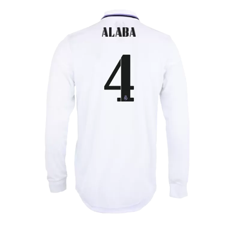 Real Madrid Mens Home Long Sleeve Shirt 21/22 White - Real Madrid CF