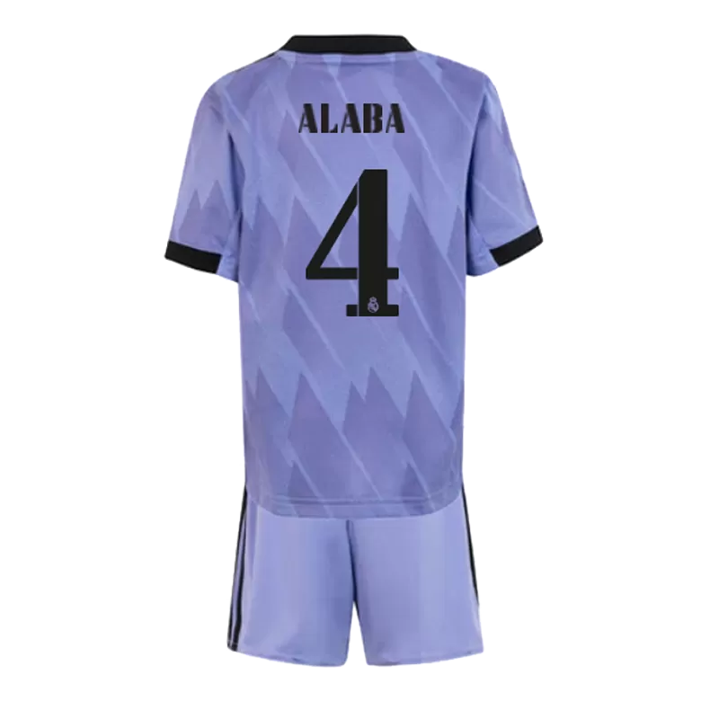 Real Madrid adidas Youth 2022/23 Away Replica Custom Jersey - Purple