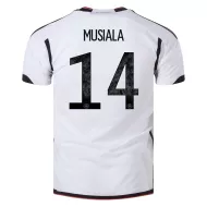 Germany Home Soccer Jersey Custom MUSIALA #14 World Cup Jersey 2022 - bestsoccerstore