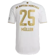 Bayern Munich Jersey MÜLLER #25 Custom Away Soccer Jersey 2022/23 - bestsoccerstore