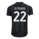 Juventus Jersey DI MARIA #22 Custom Away Soccer Jersey 2022/23 - bestsoccerstore