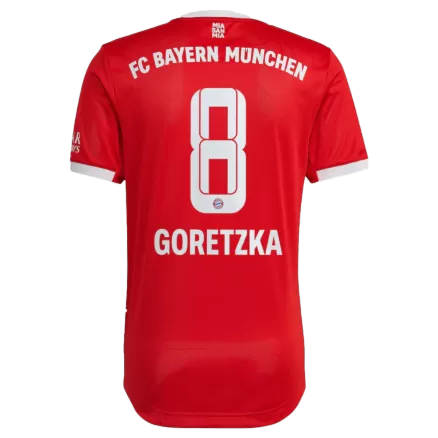Bayern Munich Jersey GORETZKA #8 Custom Home Soccer Jersey 2022/23 - bestsoccerstore