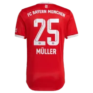 Bayern Munich Jersey MÜLLER #25 Custom Home Soccer Jersey 2022/23 - bestsoccerstore
