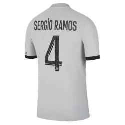 Men's adidas Sergio Ramos Gray Real Madrid 2018/19 Away Player