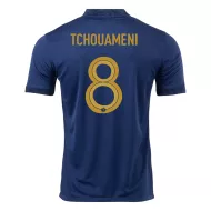 France Home Soccer Jersey Custom TCHOUAMENI #8 World Cup Jersey 2022 - bestsoccerstore