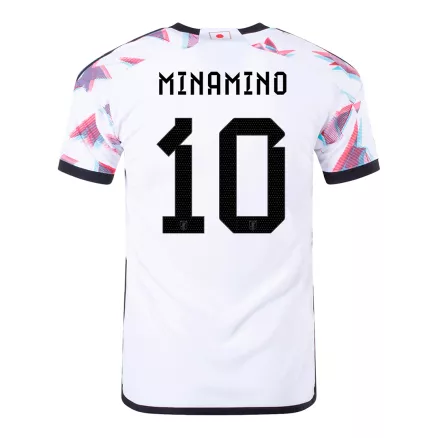 Japan Jersey Custom MINAMINO #10 Soccer Jersey Away 2022 - bestsoccerstore