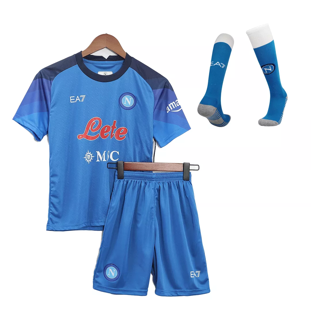 Napoli Jersey Custom Home Soccer Jersey 2022/23 - bestsoccerstore