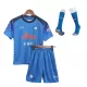 Kid's Napoli Whole Kits Custom Home Soccer 2022/23 - bestsoccerstore