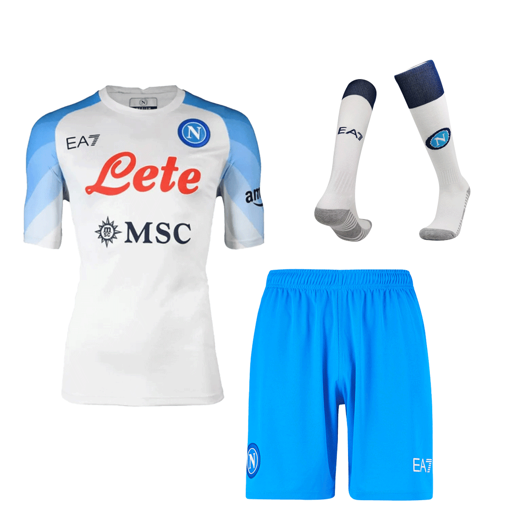 Women 2023 SSC Napoli #10 MARADONA Authentic Home Blue Jersey