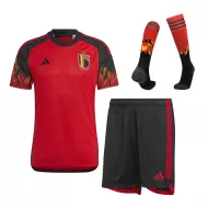 Belgium Home Soccer Jersey Custom World Cup Jersey 2022 - bestsoccerstore