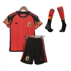 Belgium Home Soccer Jersey Custom World Cup Jersey 2022 - bestsoccerstore