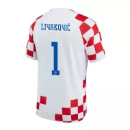 Croatia Home Soccer Jersey Custom LIVAKOVIĆ #1 World Cup Jersey 2022 - bestsoccerstore
